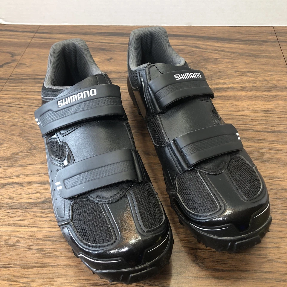 Shimano Mountain Bike Cycling Shoes Mens Size: 10 / 43 Black 2-Bolt SH-M065L - Image 1 of 4