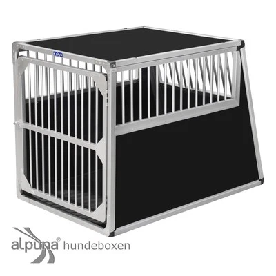 N92 Hundetransportbox Gitterbox Aluminium Transportbox Hundebox Alubox Autobox - Bild 1 von 4