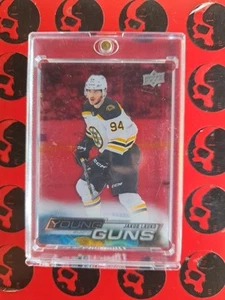 2022-23 Jakub Lauko Clear Cut Young Guns #468 Rookie Boston Bruins RC - Picture 1 of 2