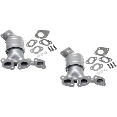 Catalytic Converters Set of 2 for Mazda MPV 2002-2006 Pair - Image 1 of 4