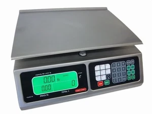 LPC40L Electronic Price Computing Scale, Rechargeable Battery, Stainless Stee... - Picture 1 of 1