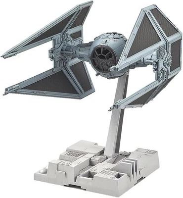 BANDAI SPIRITS Star Wars escala 1/72 Tie Interceptor modelo plástico codificado por colores Foto 1 de 4