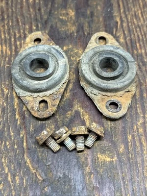 88 89 90 91 Honda CIVIC/CRX EF suportes de radiador montagem OEM inferior - Imagem 1 de 2