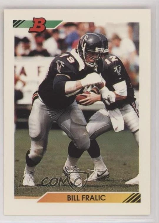 1992 Bowman Bill Fralic #63 - Image 1 of 2