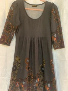 Reborn Womens Medium Grey Dress - Picture 1 of 5
