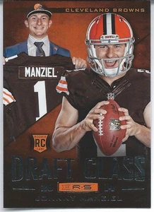 2014 Rookies & Stars DRAFT CLASS JOHNNY MANZIEL Texas A&M Aggies Browns RC - Picture 1 of 1