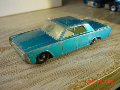 Matchbox 31 Lincoln Continental Blue Lesney England 1/64 j1280 Foto 1 de 4
