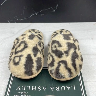 Женские тапочки Laura Ashley леопардовый принт размер 5/6 - Изображение 1 из 4