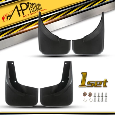 A-Premium 4x protectores contra salpicaduras guardabarros para Volkswagen Jetta 2006-2010 MK5 sedán Foto 1 de 4