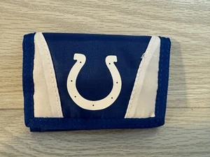 Brand New NFL Indianapolis Colts Full Size Nylon Helmet Logo Trifold Wallet - Picture 1 of 9