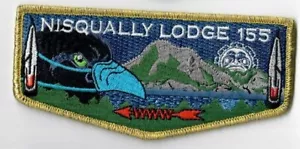 Boy Scout OA 155 Nisqually Lodge 155 2020 Masked Raven Pandemic Flap - Picture 1 of 1