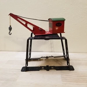 Vintage Louis Marx Metal New York Central Overhead Gantry Crane O Gauge AS IS - Picture 1 of 11