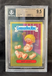 GARBAGE PAIL KIDS CHROME GOLD #6A ART APART BGS 9.5 - Picture 1 of 2
