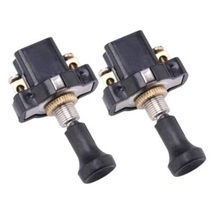 Juego de 2 interruptores push-pull encendido-apagado vehículo auto montaje rosca 8 mm 12 V - Imagen 1 de 4