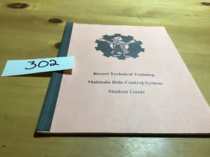 SCARCE ORIGINAL Disneyland Disney Attraction Guide Books Employee Addition - Picture 1 of 6