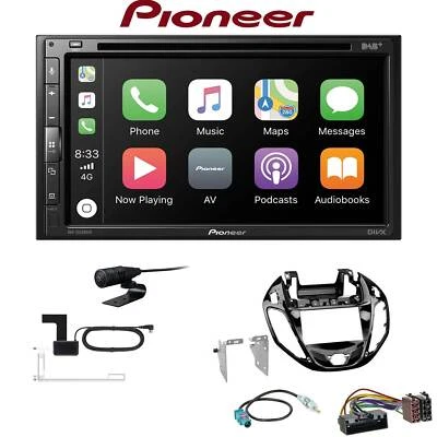 Autoradio Pioneer Apple CarPlay Android DAB für Ford B-Max ab 2012 piano black - Bild 1 von 4