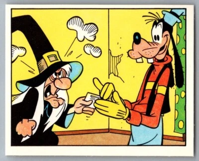 GOOFY 1978 Disney Mickey Story Panini Sticker #213 C2 - Image 1 of 2