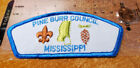 BSA Pine Burr Council Mississippi, CSP  T-1, first reg. issue (pp)