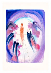 Divine Comedy Paradise 24 by Salvador Dali A4 Art Print - Picture 1 of 1