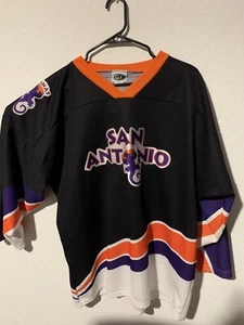 San Antonio Iguanas Ice Hockey Jersey Siza 48/Large Jersey Express Sammons 9 - Picture 1 of 6