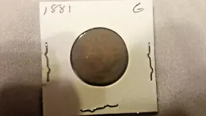 1881P CENT--YOU DECIDE GRADE INDIAN HEAD - Picture 1 of 6