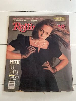 RICKEY LEE JONES August 6th 1981 ROLLING STONES Magazine #349 - Image 1 of 4