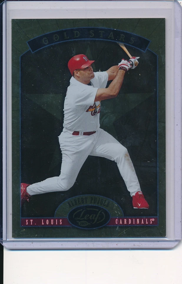ALBERT PUJOLS 2005 LEAF GOLD STARS #GS1 - Image 1 of 1