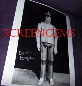 Wizard of Oz large 16x20 behind scenes signed Buddy Ebsen original Tin Man RARE - Picture 1 of 4