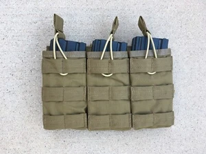 MODI EV Universal Triple Mag MOLLE Pouch 500D Open Top – Coyote Brown - Picture 1 of 3