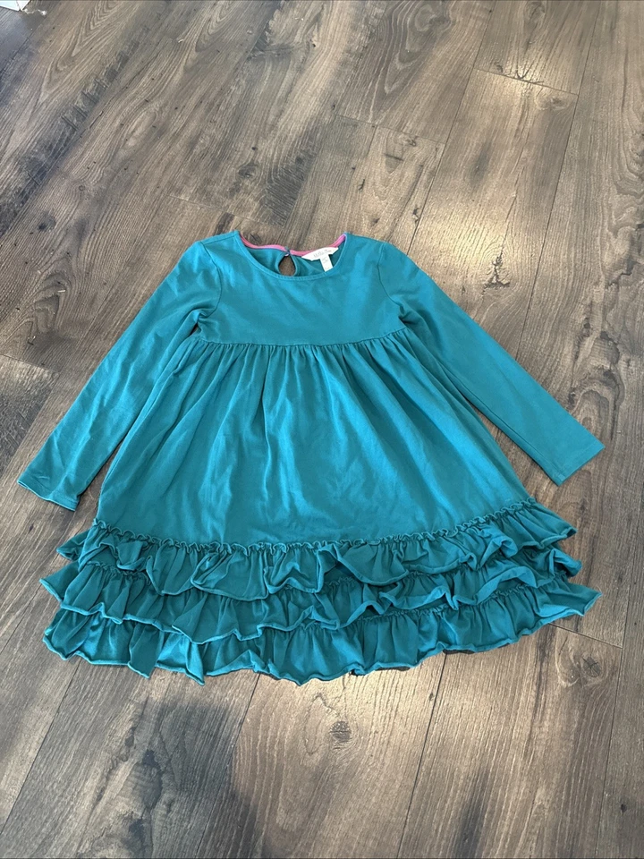 Vestido Matilda Jane Veggie Stand Talla 6 Volantes Verdes Foto 1 de 4
