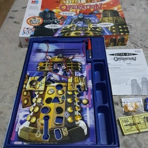 mb games Doctor Who Daleks Operation Board Game Complete and fully working - Picture 1 of 6