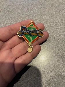 Sarasota Sidewinders Baseball Pin Florida Charm Team Snake Logo Metal Dangle - Picture 1 of 2