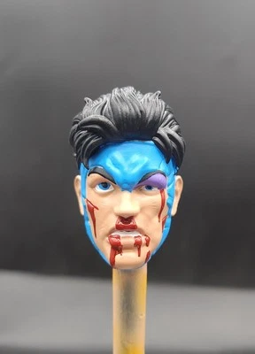 Раскрашенная голова Marvel Legends Custom Invincible Effed Up масштаб 1:12 - Изображение 1 из 2