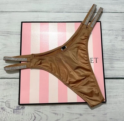 Tanga Victoria's Secret Brillante Muy Sexy Panty Estrás Todas las Tallas Foto 1 de 3