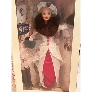 Hallmark Special Edition Holiday Memories Barbie Doll 1995 Best Christmas Wishes - Picture 1 of 11
