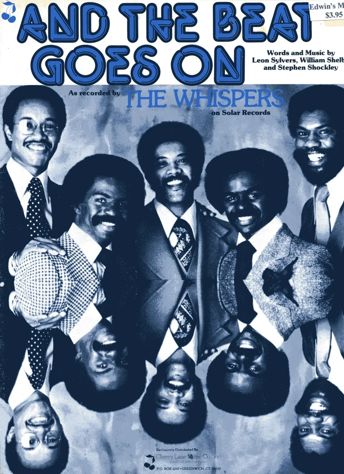 1980 年乐谱 ~ And The Beat Goes On ~ The Whispers ~ 全新! 复古! — 第 1/1 张图片