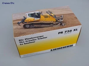 NZG 1/50 skala Liebherr PR 736XL Litronic Crawler - Ciągnik Kibag - Zdjęcie 1 z 2