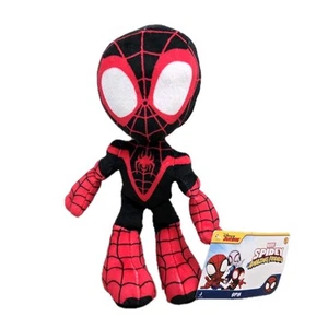 Disney Junior Marvel Spidey & His Amazing Friends SPIN Miles Morales 8" Plush - Picture 1 of 5