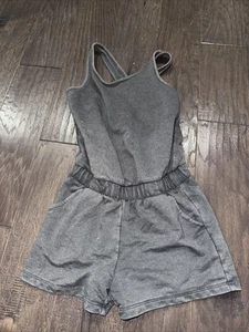 Girls More Than Magic Grey Romper Shorts Tank M 7/8 - Picture 1 of 6