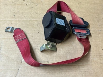 Cinturón de seguridad delantero negro Ford Mustang 90-93 PASAJERO correa para el hombro cinturones de seguridad OEM Foto 1 de 4