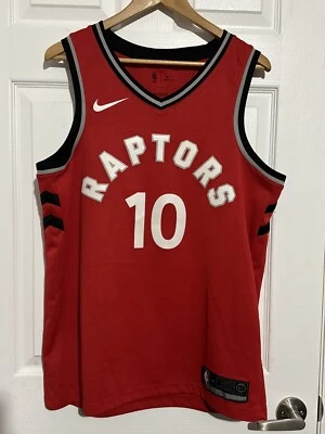 EUC Nike Toronto Raptors Demar DeRozan Icon Swingman Jersey Large L 48 Red! - Image 1 of 4