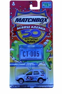 Matchbox ACROSS AMERICA 50th Birthday Connecticut Mercedes-Benz ML 430 - Image 1 of 2
