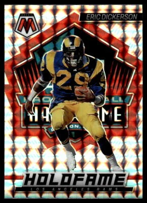 2022 Panini Mosaic #HF-11 Eric Dickerson HoloFame Mosaic Red - Image 1 of 2