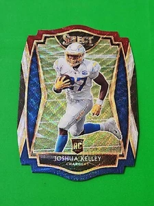 Joshua Kelley 2020 Panini Select Premier Tri Color Prizm Die Cut #179, Chargers - Bild 1 von 2