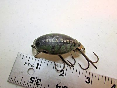 Antigo Vintage Fred Arbogast Spin Hula Dancer, 1-3/4 pol. Corpo, Isca - Imagem 1 de 4