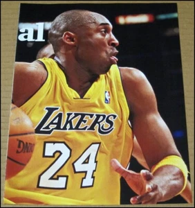 2010 Kobe Bryant Full Page SI Photo Los Angeles Lakers Basketball HOF Mamba - Picture 1 of 5
