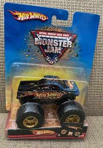 MONSTER JAM 1/62 HOT WHEELS W/ GOLD HUBS 2/70 K4841 2007 *NEW* - Picture 1 of 2