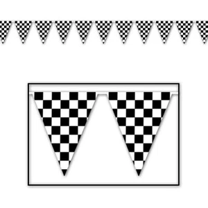 30 ft heavy duty Outdoor All Weather Racing Pennant Banner flags decoration - Picture 1 of 1