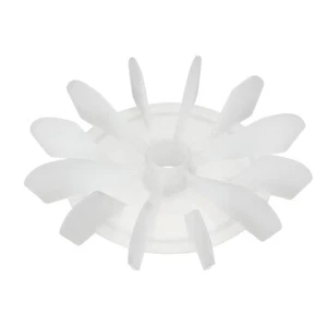 1Pcs 120x15mm plastique blanc 12 Rempl Ace arbre moteur ailette ventilateur - Photo 1 sur 3
