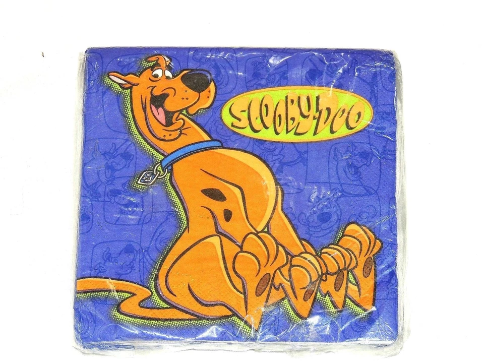 ~~ SCOOBY-DOO!~~ 16--SERVILLETAS DE ALMUERZO - SUMINISTROS PARA FIESTAS Foto 1 de 1